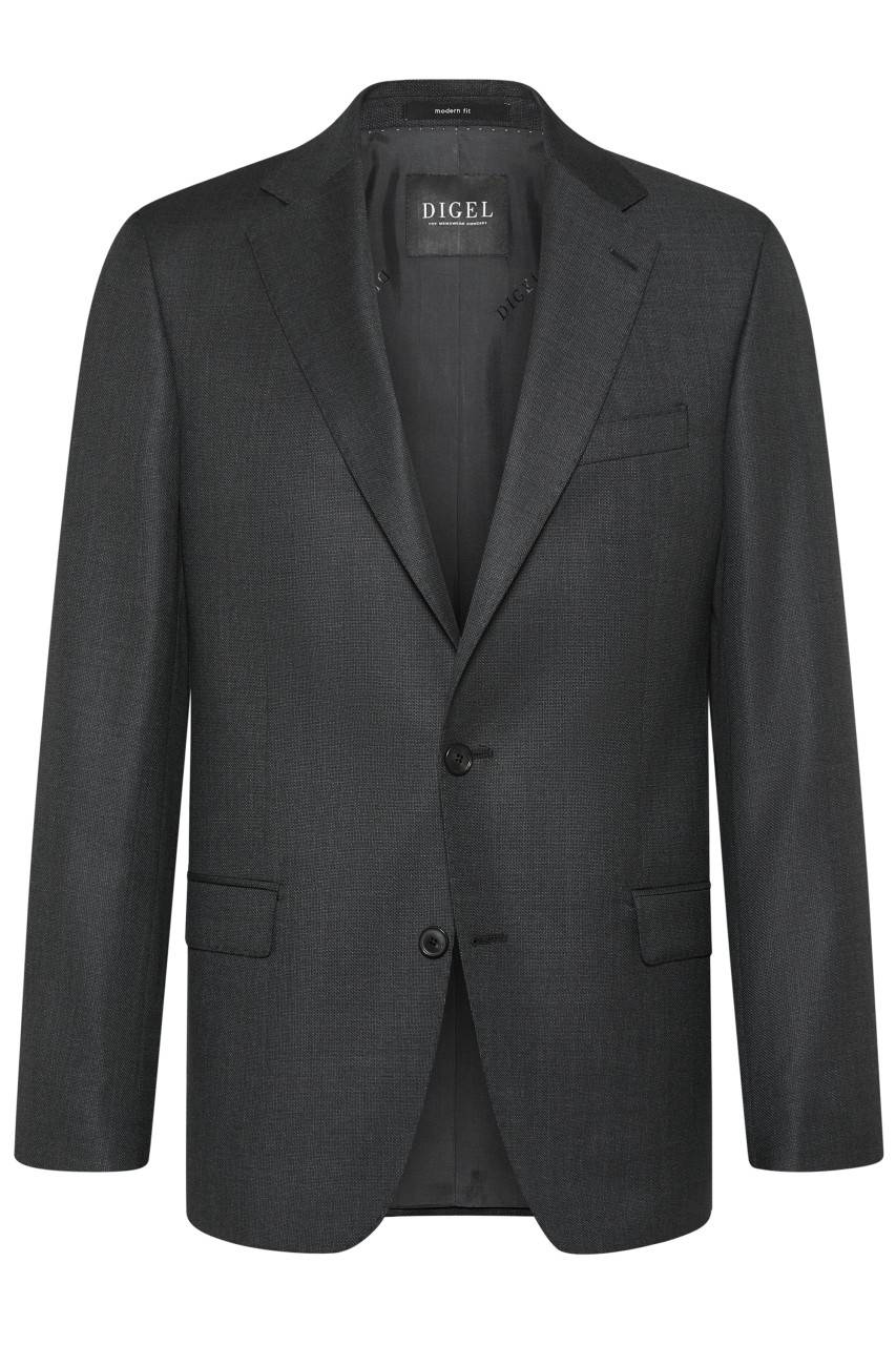 Digel Abito grigio scuro digel drop quattro corto in lana vitale barberis canonico Bestseller