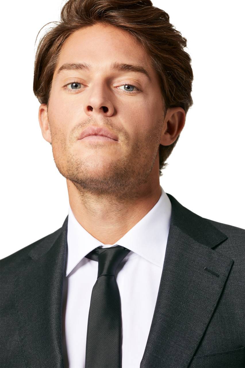 Digel Abito grigio scuro digel drop quattro corto in lana vitale barberis canonico Bestseller