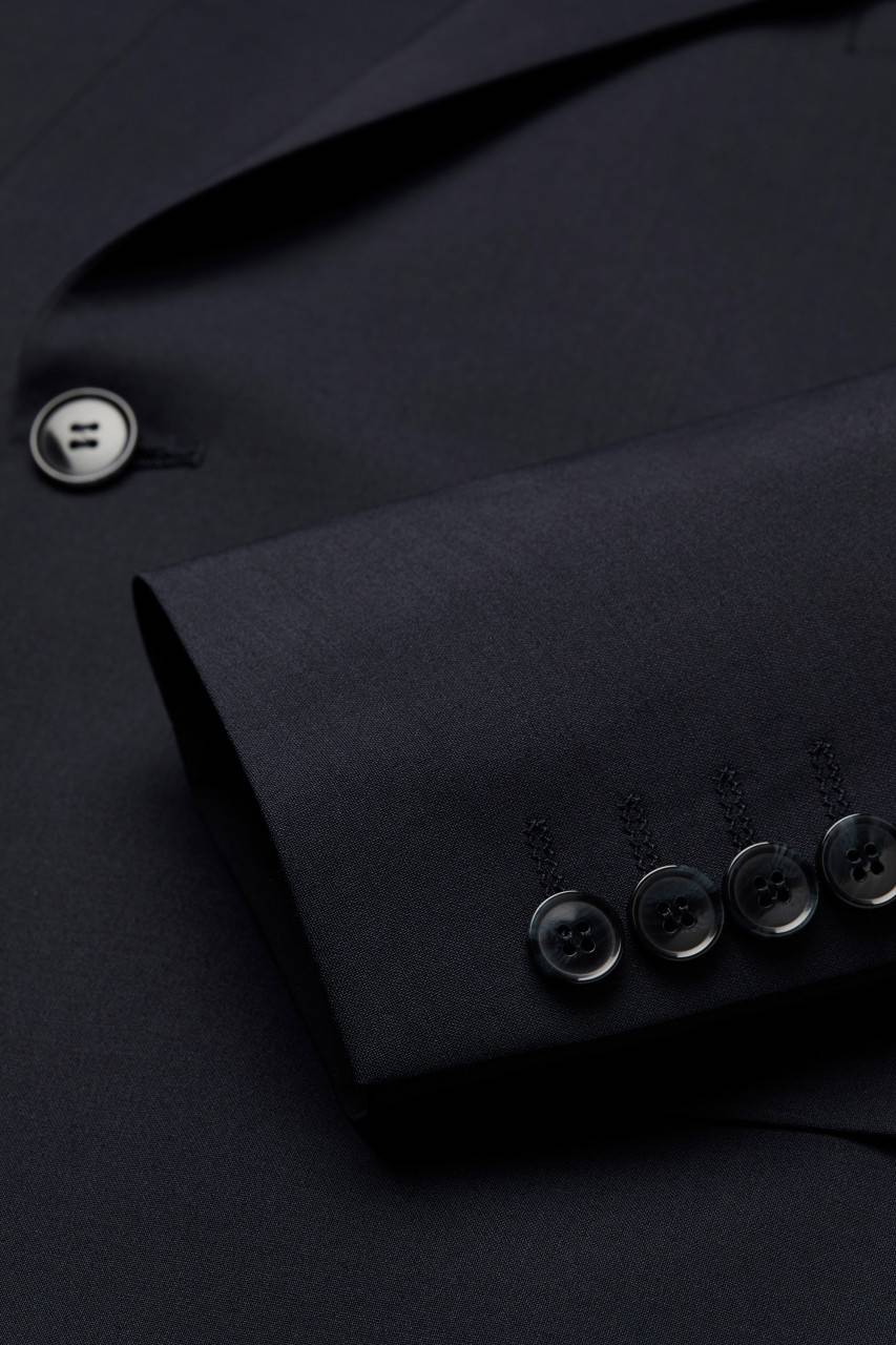 Digel Abito blu digel slim fit doppiopetto misto lana bi-stretch Enormi risparmi