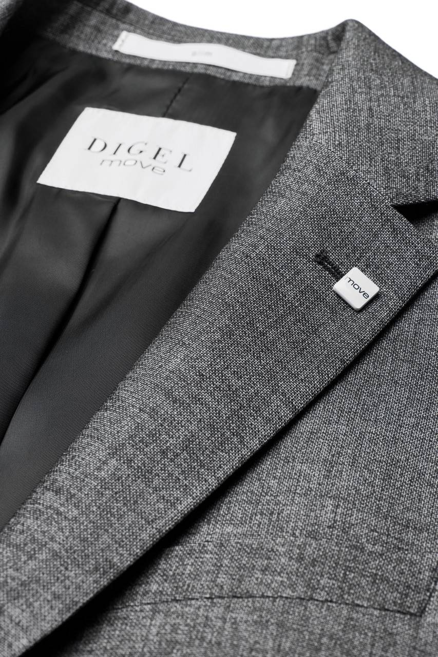 Digel Abito digel grigio scuro slim fit hyperstretch Latest stili