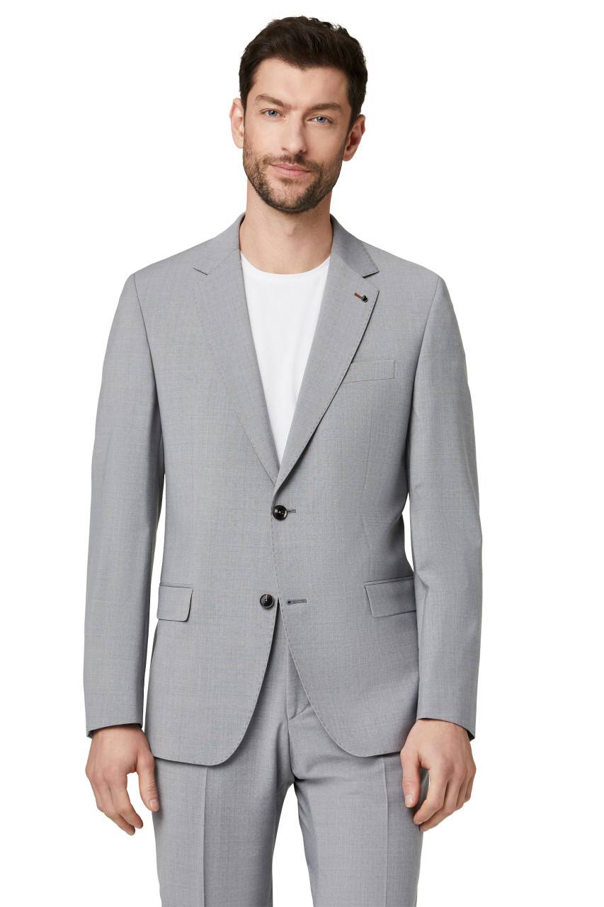 Digel Abito drop quattro digel grigio chiaro in lana stretch easywool Ultimo giorno