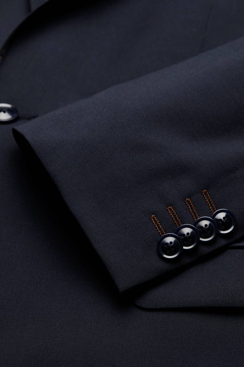 Digel Abito drop quattro digel blu in lana stretch easywool Promozione temporanea