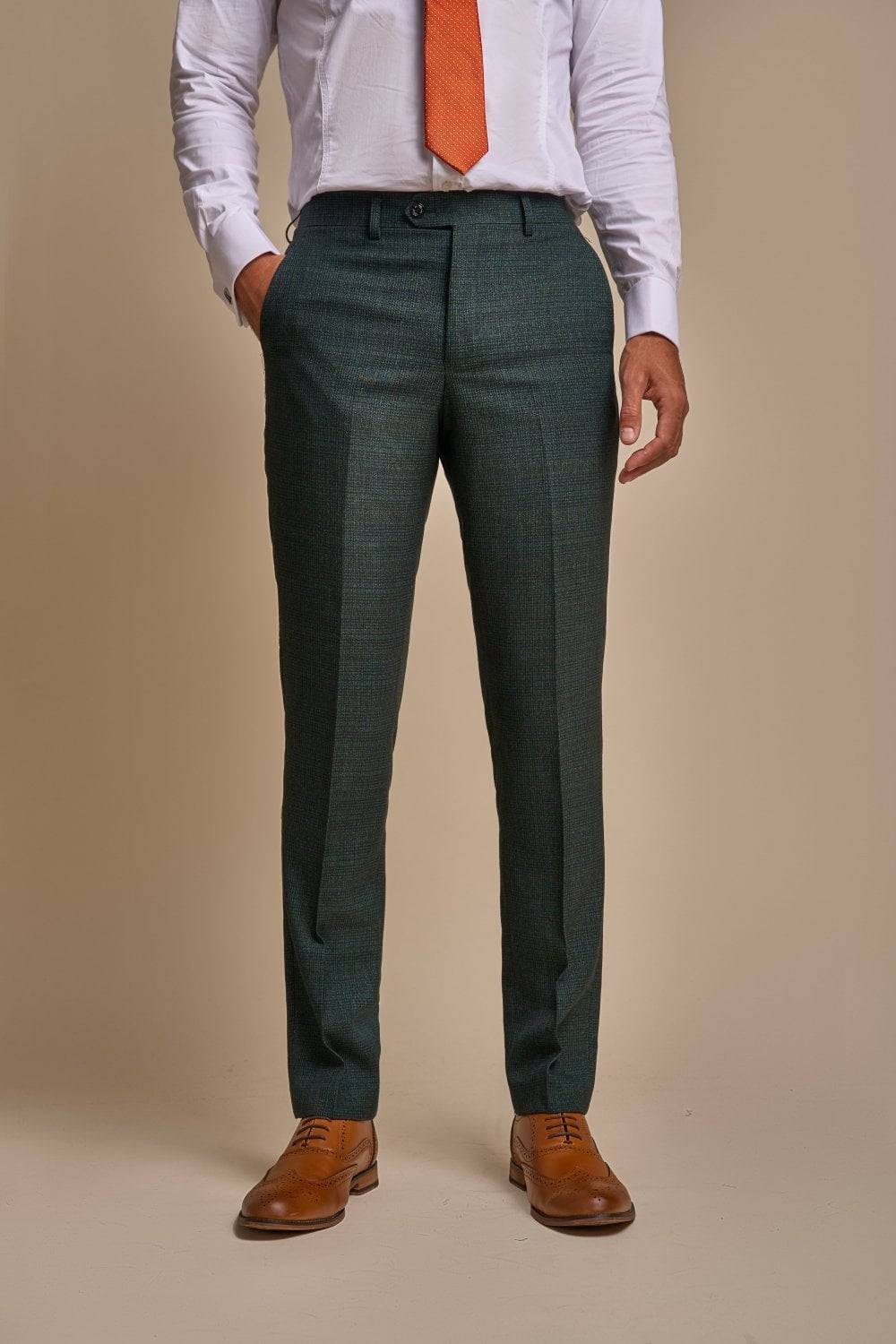 House of Cavani Abito cavani doppiopetto verde a quadri slim fit Only for today