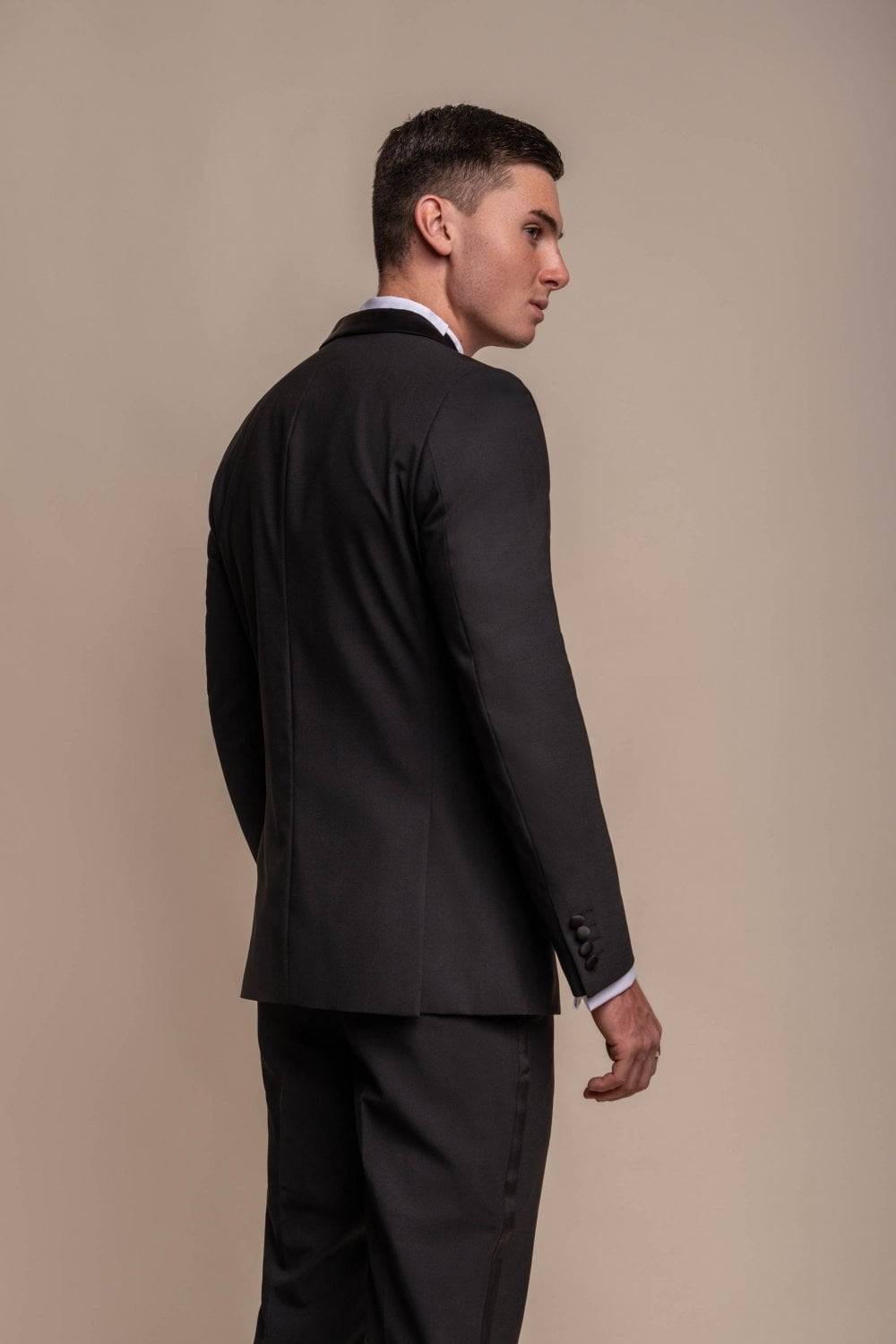 House of Cavani Smoking cavani slim fit lana stretch Fino al 55% di sconto