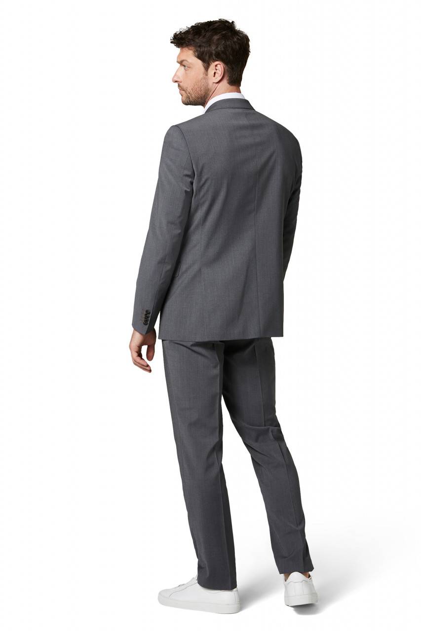 Digel Abito grigio medio digel in lana stretch easywool modern fit Solo un giorno rimasto