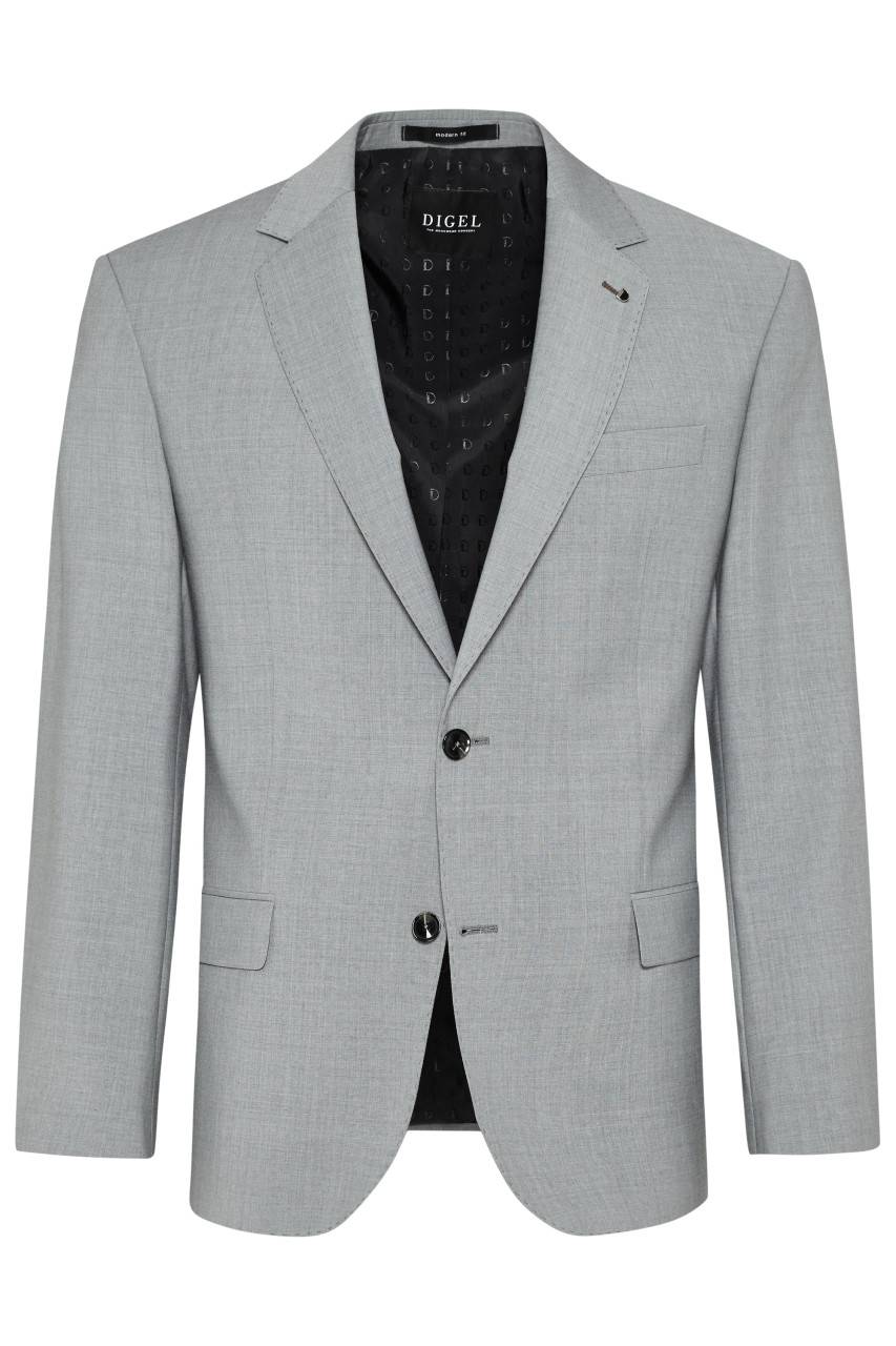 Digel Abito grigio chiaro digel in lana stretch easywool modern fit Super sconto