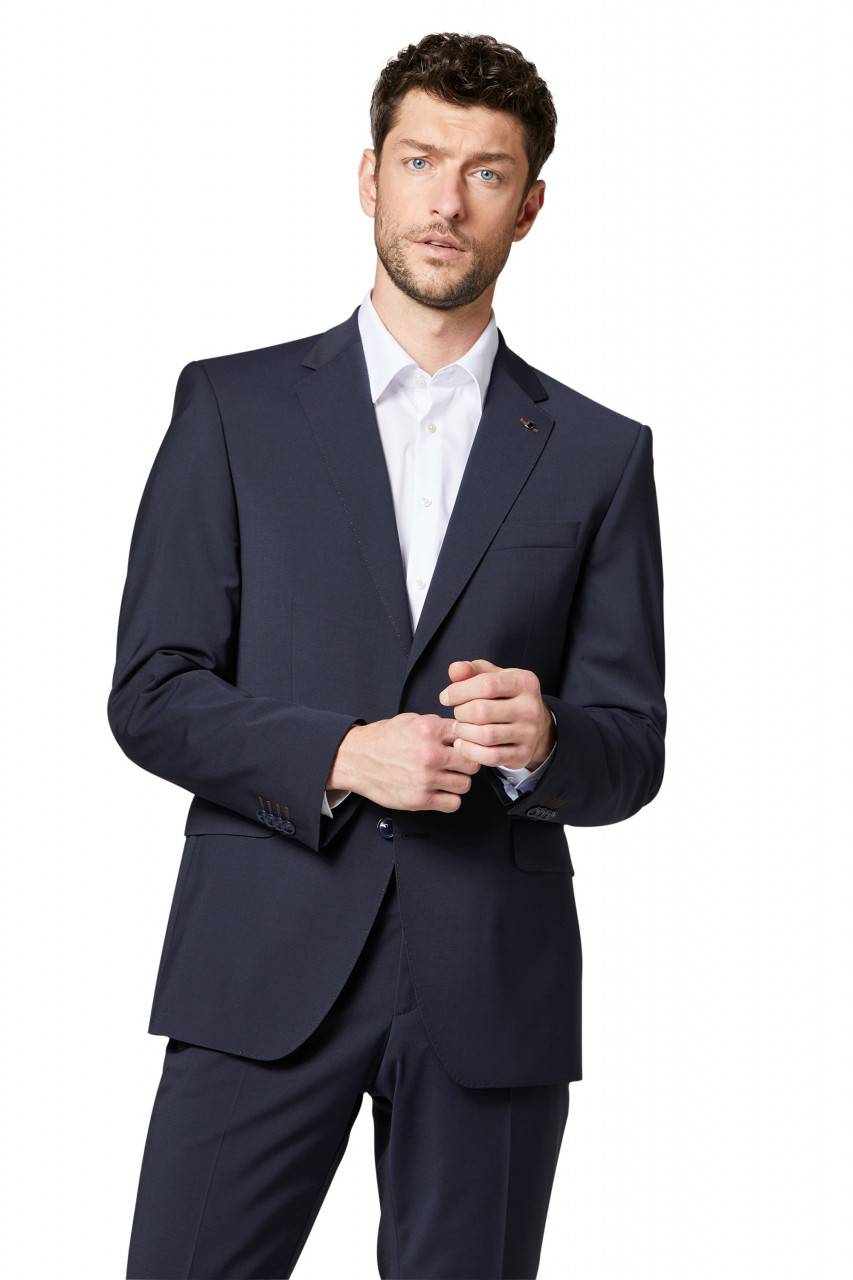 Digel Abito blu digel in lana stretch easywool modern fit Enormi sconti