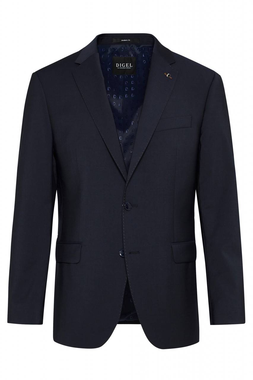 Digel Abito blu digel in lana stretch easywool modern fit Enormi sconti