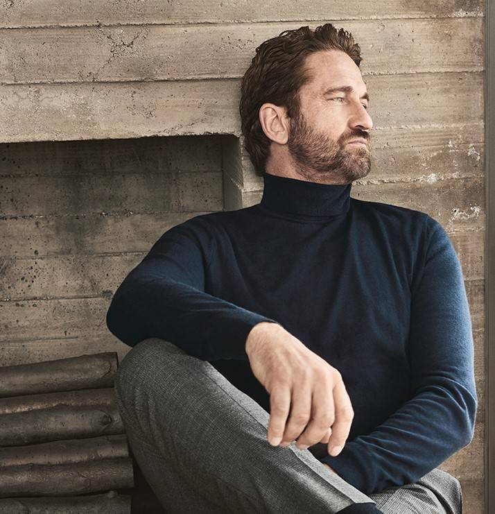 Olymp Maglione dolcevita nero olymp in lana merino extra fine Promozione Limitata