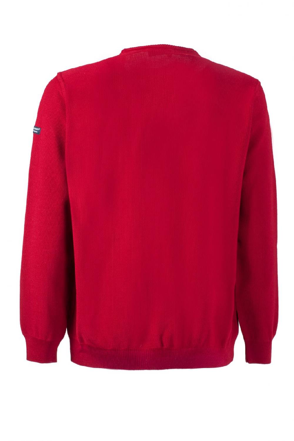 Green Coast Maglione regular fit a giro collo bordo' green coast made in italy Prezzo Ridotto