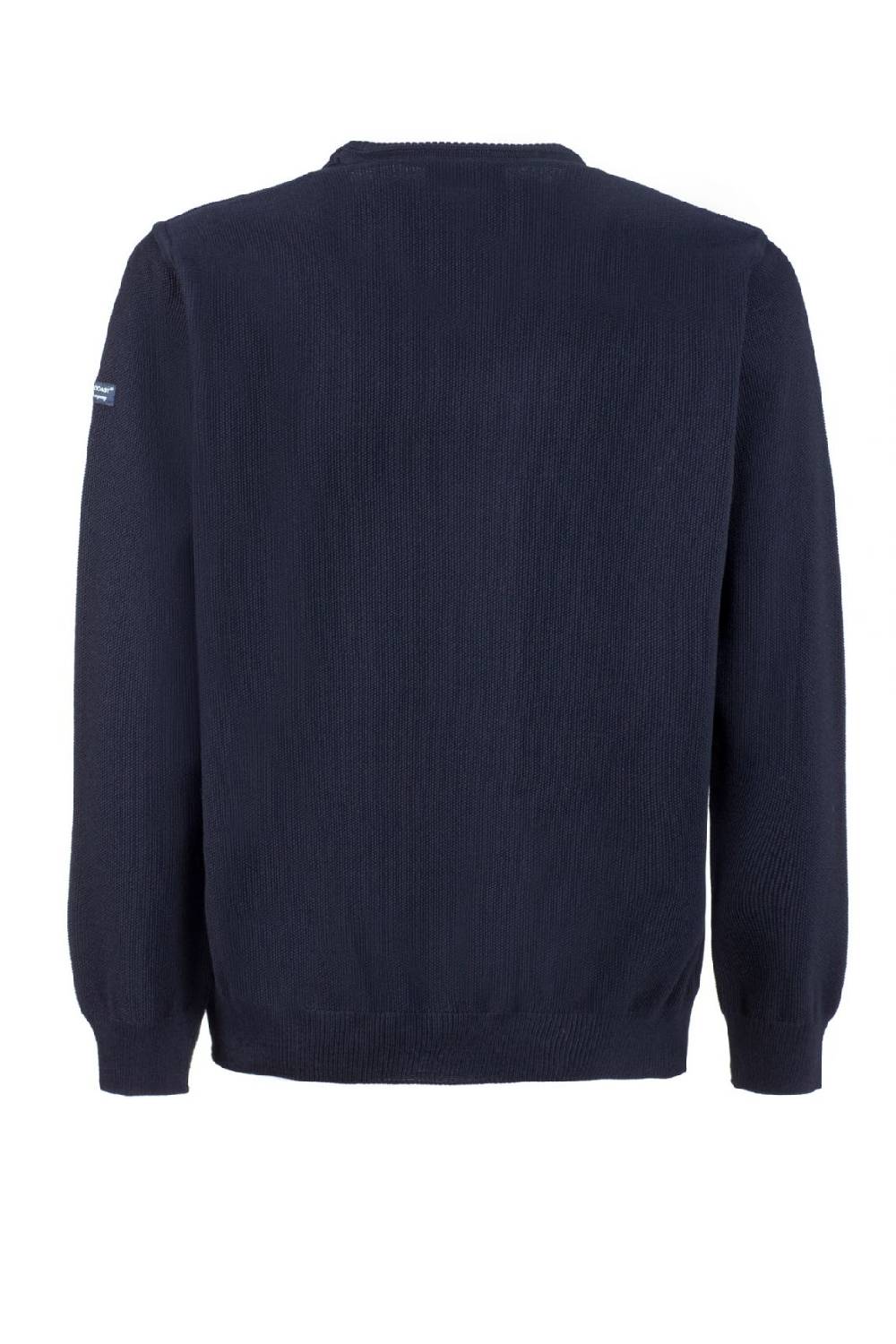 Green Coast Maglione regular fit a girocollo blu green coast made in italy Novità