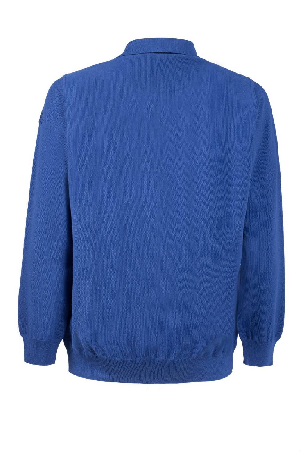 Green Coast Polo azzurra green coast modern fit filato nautico idrorepellente Presa