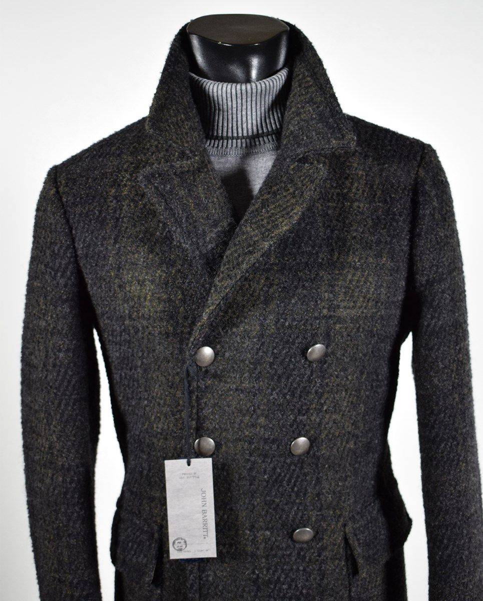 John Barritt Blouson in lana a quadri john barritt slim fit doppio petto Economico