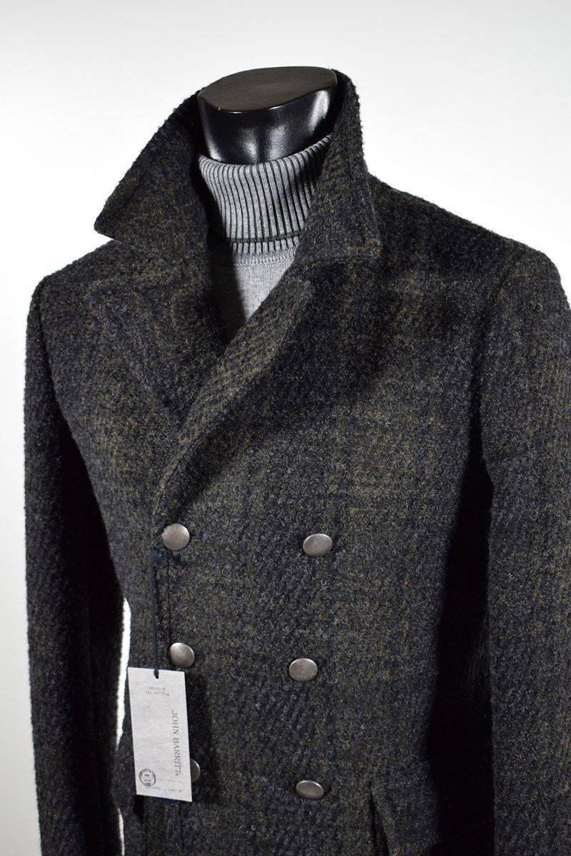 John Barritt Blouson in lana a quadri john barritt slim fit doppio petto Economico