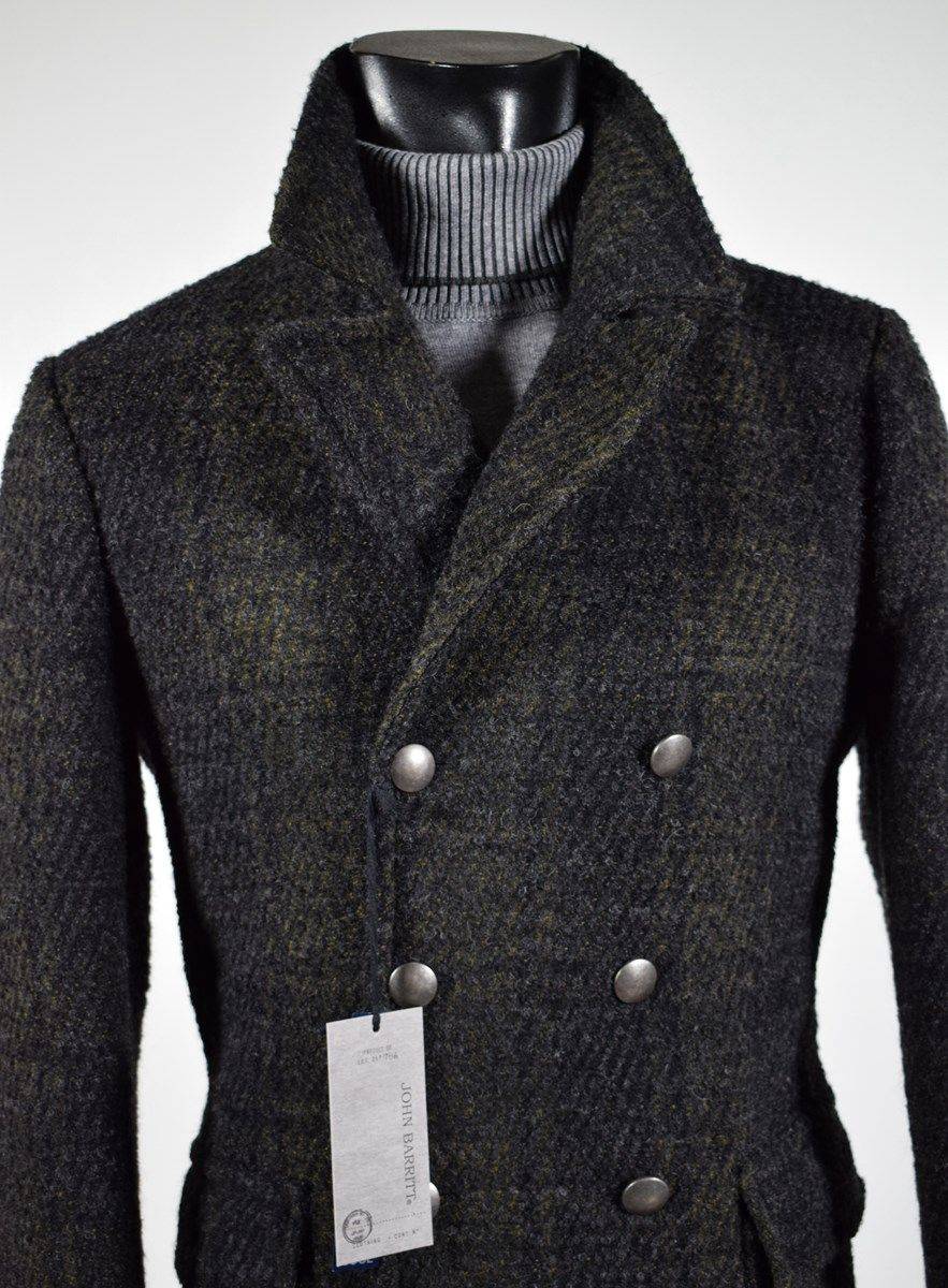John Barritt Blouson in lana a quadri john barritt slim fit doppio petto Economico