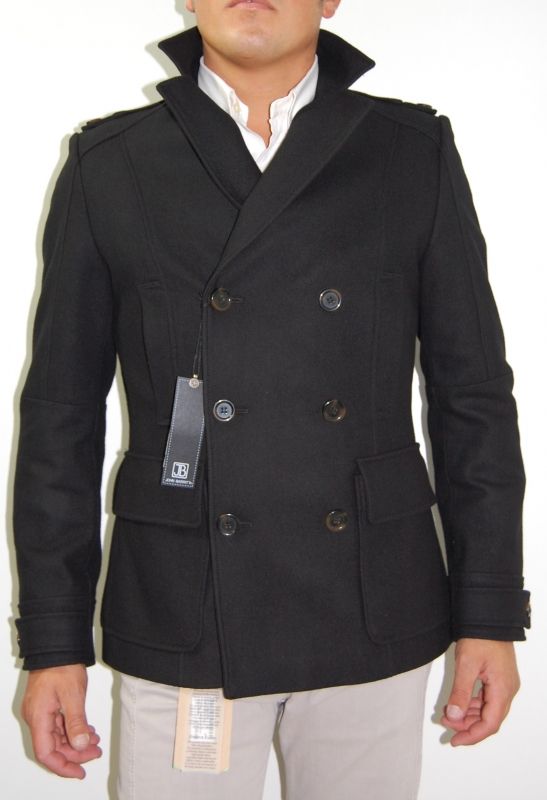 John Barritt Blouson giaccone aderente doppiopetto Sconto di tempo limitato