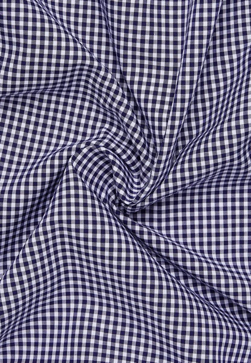 Eterna Camicia eterna a quadretti blu modern fit Grande vendita