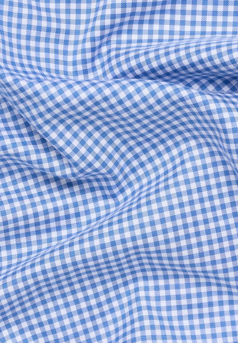 Eterna Camicia a quadretti azzurro eterna modern fit collo button-down Smaltimento dello stoccaggio