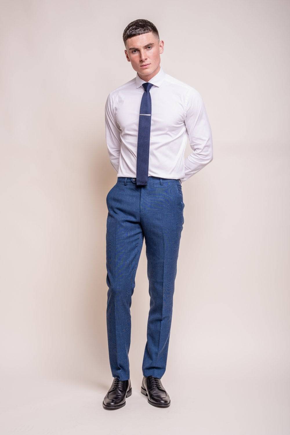 House of Cavani Abito blu house of cavani semi foderato stretch modern fit Ritorno libero