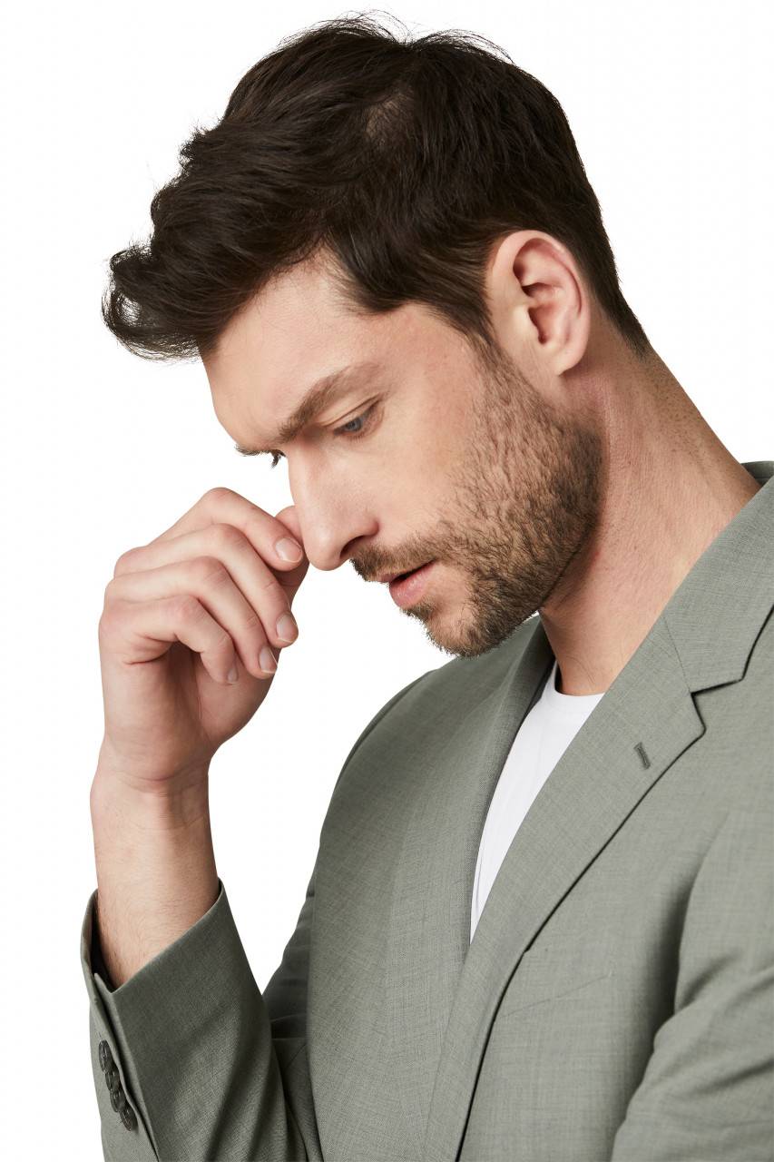 Digel Abito verde salvia digel lana stretch drop quattro comfort fit Ultimi tre giorni