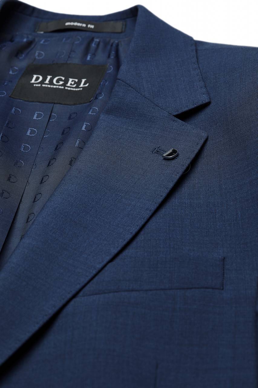 Digel Abito blu digel lana stretch marzotto drop quattro corto Ultimo giorno
