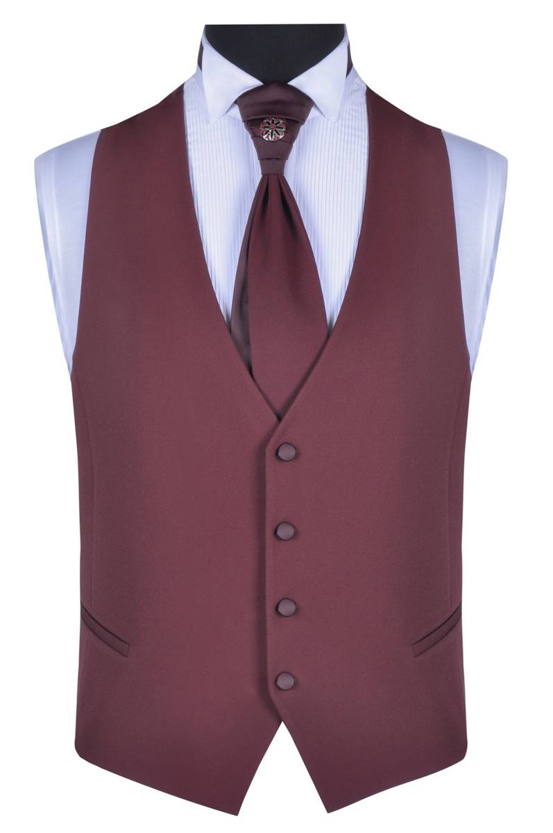 Baggi Abito da sposo baggi cerimonia borgogna slim fit Fino al 65% di sconto