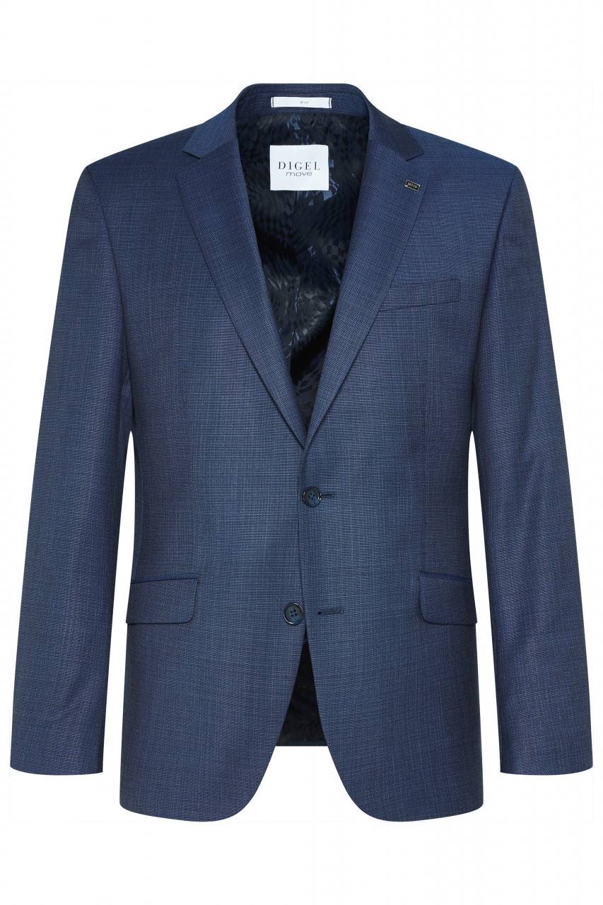 Digel Abito bluette slim fit digel lana stretch zignone Offerta speciale della fabbrica