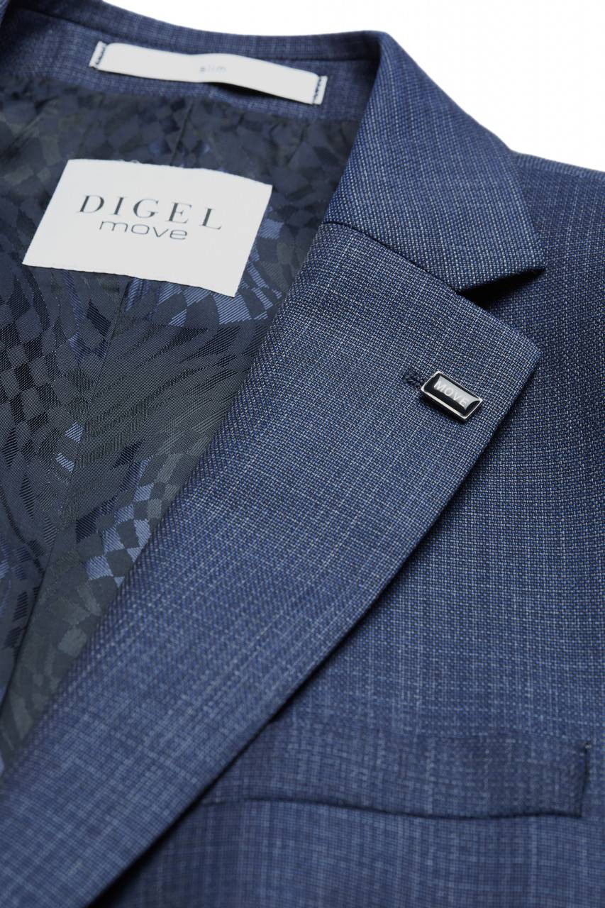 Digel Abito bluette slim fit digel lana stretch zignone Offerta speciale della fabbrica