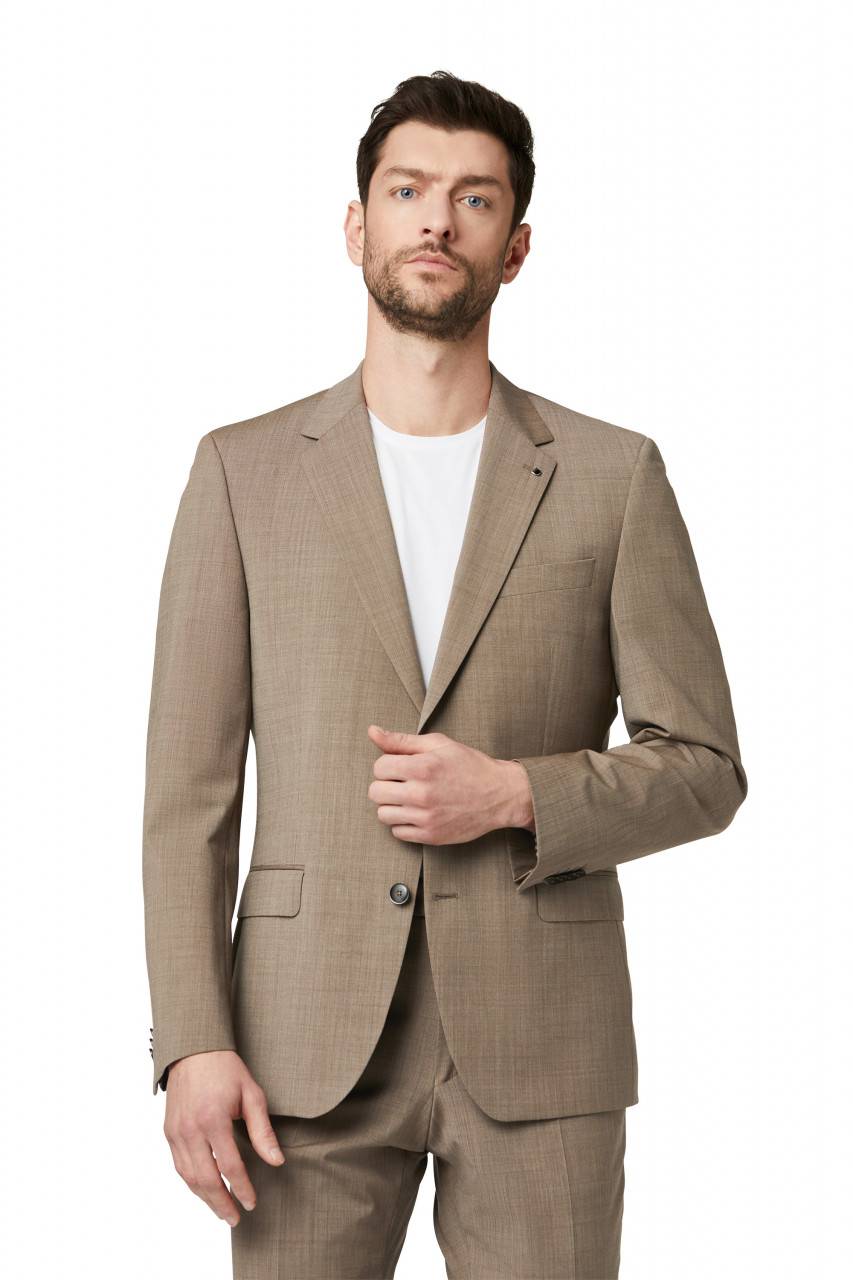 Digel Abito tabacco digel lana stretch marzotto drop quattro corto Fino al 55% di sconto
