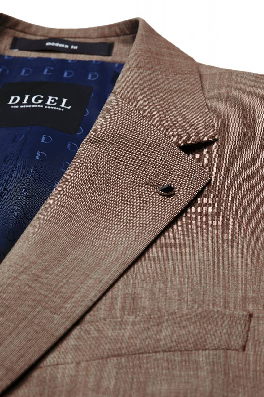 Digel Abito tabacco digel lana stretch marzotto drop sei modern fit Solo un giorno rimasto