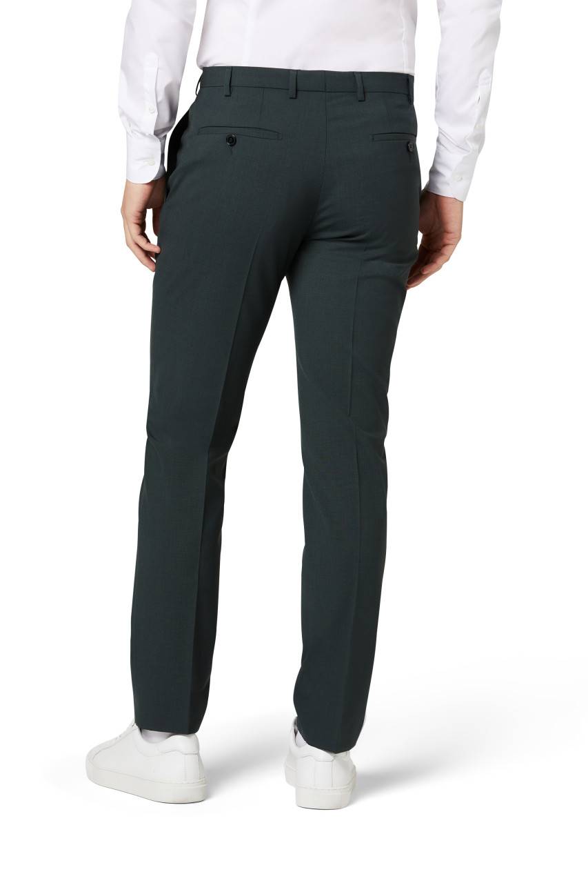 Digel Abito slim fit digel verde misto lana bi-stretch Trasporto libero internazionale