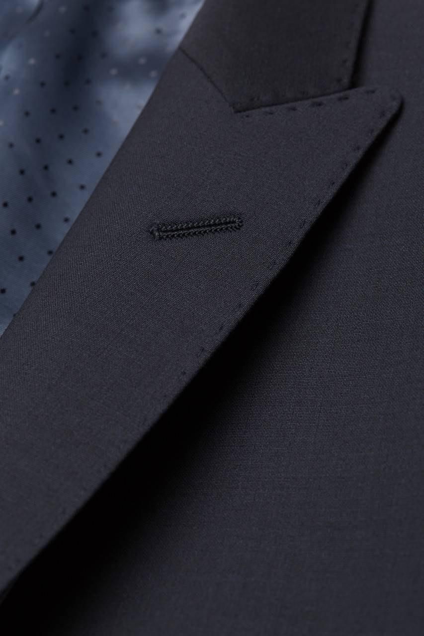 Digel Abito slim fit elegante digel blu scuro con gilet Limitato a 3 giorni