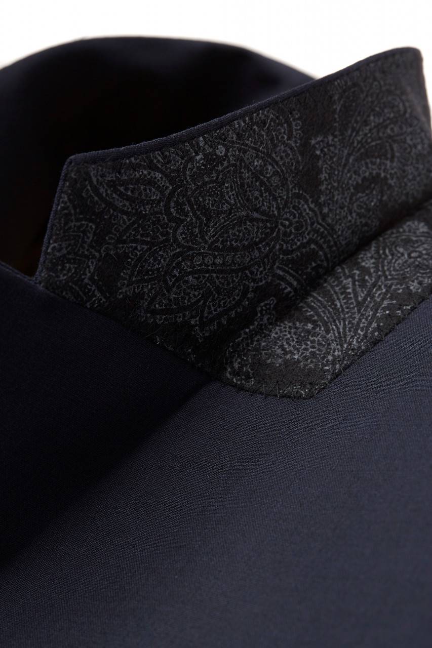 Digel Abito elegante digel blu scuro con panciotto drop quattro corto Black Friday Prezzi