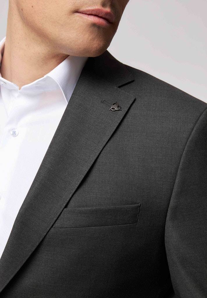 Roy Robson Abito grigio scuro roy robson in lana cerruti stretch drop sei regular fit Italia