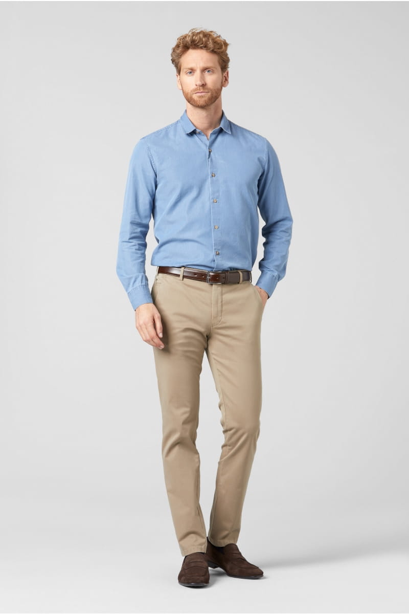 Meyer Pantalone meyer in cotone pima stretch modern fit Qualità