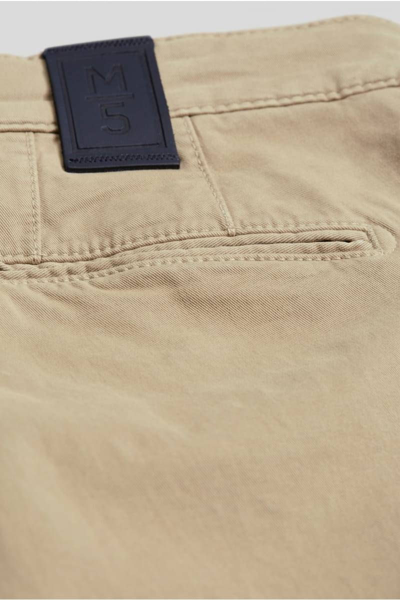 Meyer Pantalone regular fit beige cotone bio stretch m5 by meyer Vendita