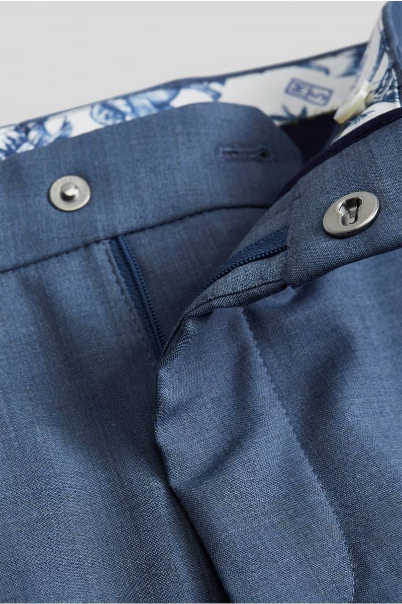 Meyer Pantalone blue in lana bi-stretch m5 by meyer modern fit Spedizione Gratuita