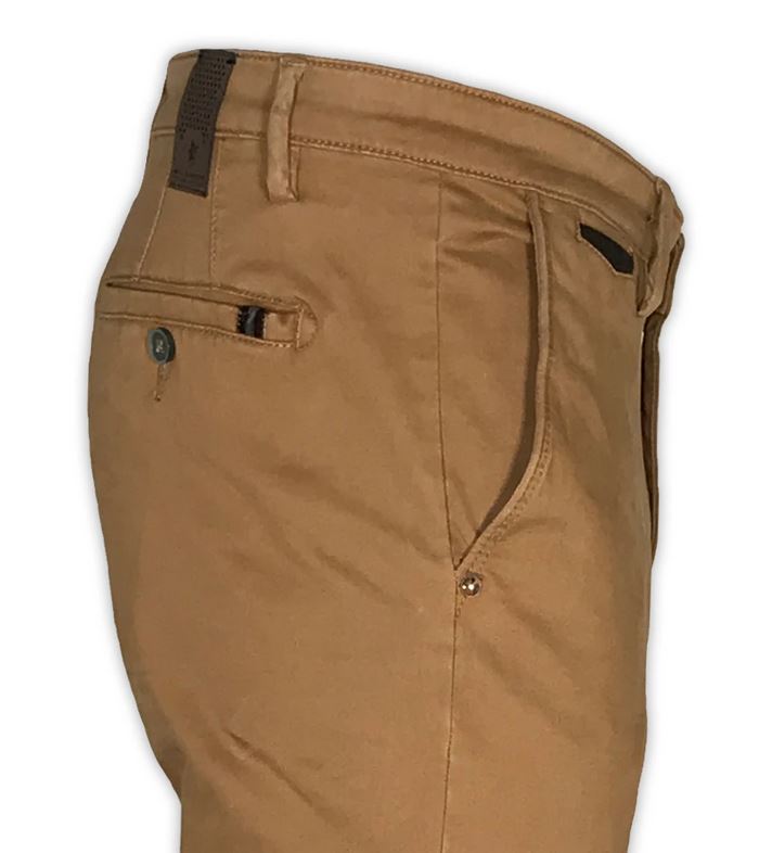 Sea Barrier Pantalone sea barrier grigio scuro in cotone raso stretch modern fit Prezzo Ridotto
