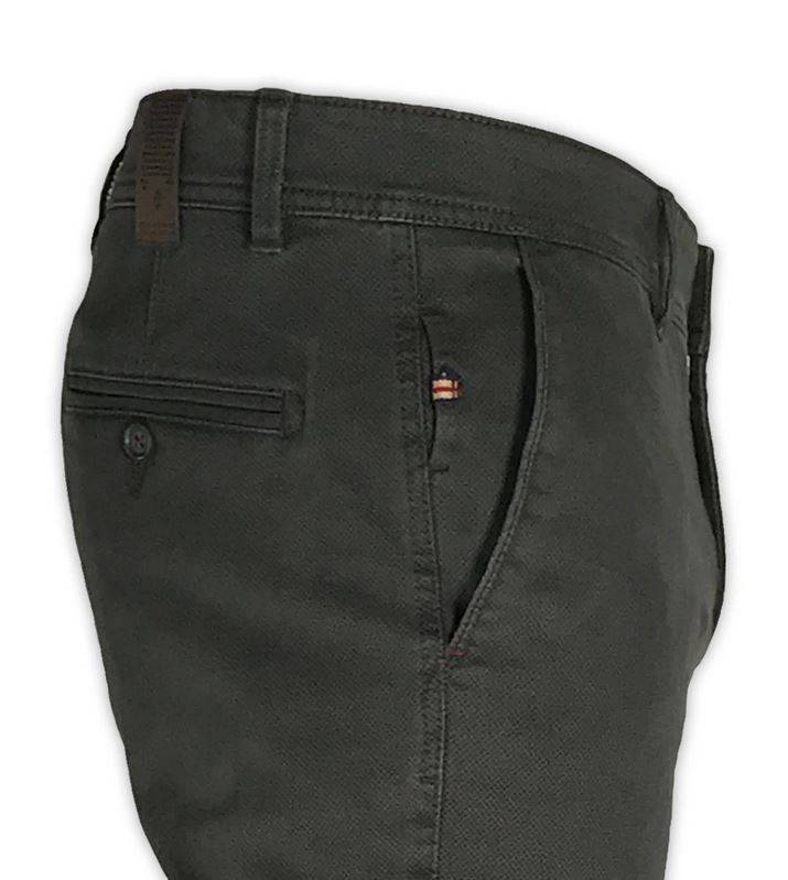 Sea Barrier Pantalone modern fit grigio scuro sea barrier cotone stretch operato Presa