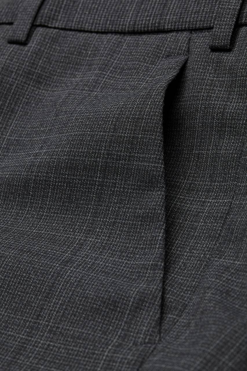 Digel Pantalone digel grigio fantasia principe di galles drop sei modern fit In Saldo