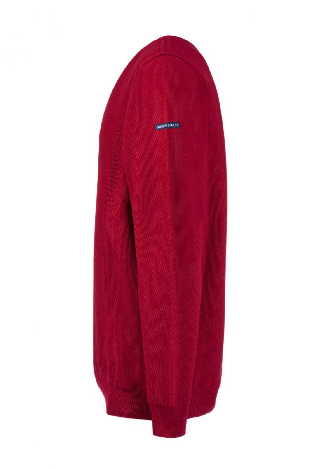 Green Coast Pullover bordò green coast modern fit made in italy Prezzo di fabbrica