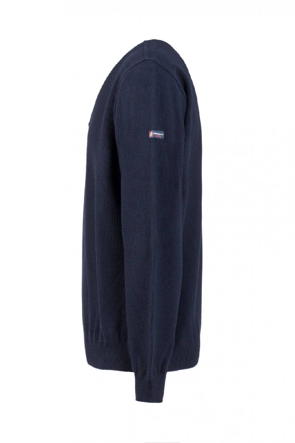 Green Coast Pullover blu green coast modern fit made in italy Offerta speciale