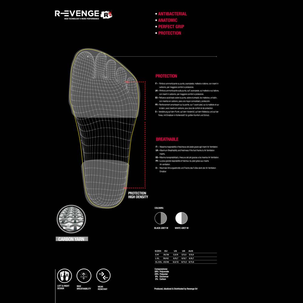 R Evenge Calza Running Corta Negozio
