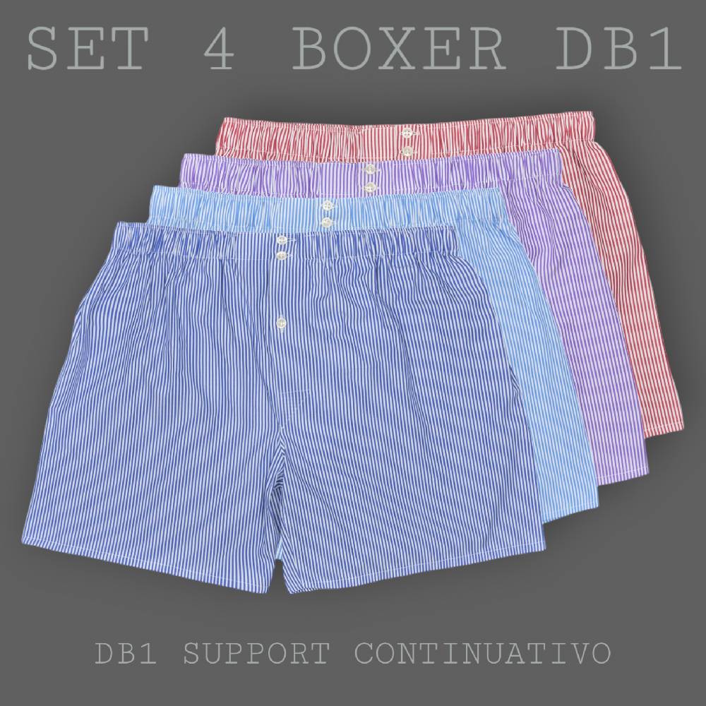Roberto Ricetti SET "STRIPE" - BOXER SUPPORT DB1 - SIZE 52 Roberto Ricetti SET "STRIPE" - BOXER SUPPORT DB1 - SIZE 52