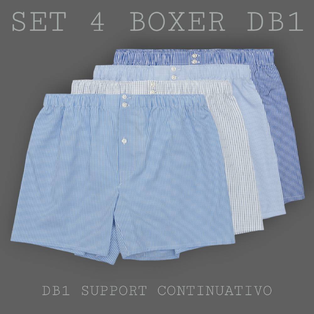 Roberto Ricetti SET "CHECK" - BOXER SUPPORT DB1 - SIZE 46 Roberto Ricetti SET "CHECK" - BOXER SUPPORT DB1 - SIZE 46