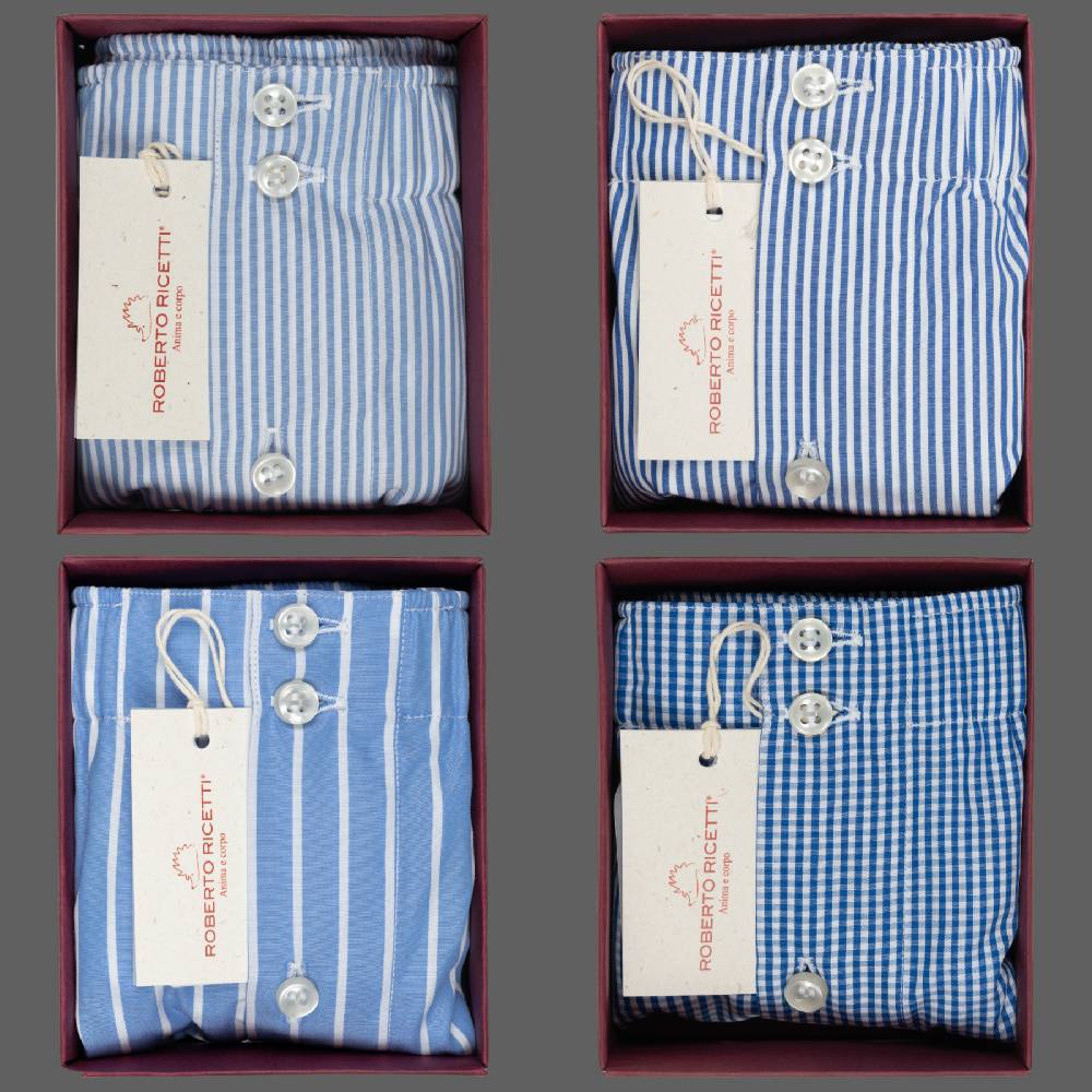 Roberto Ricetti SET "BLUE" - BOXER SUPPORT DB1 - SIZE 46 Convenienza