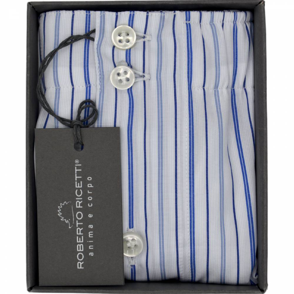 Roberto Ricetti BOXER DB1SUPPORT - MULTIRIGA BLU E AZZURRA Novità