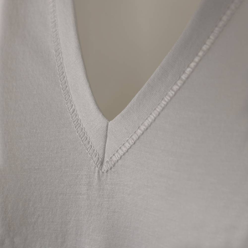 Roberto Ricetti MAGLIA SCOLLO A V - FILO DI SCOZIA Italia