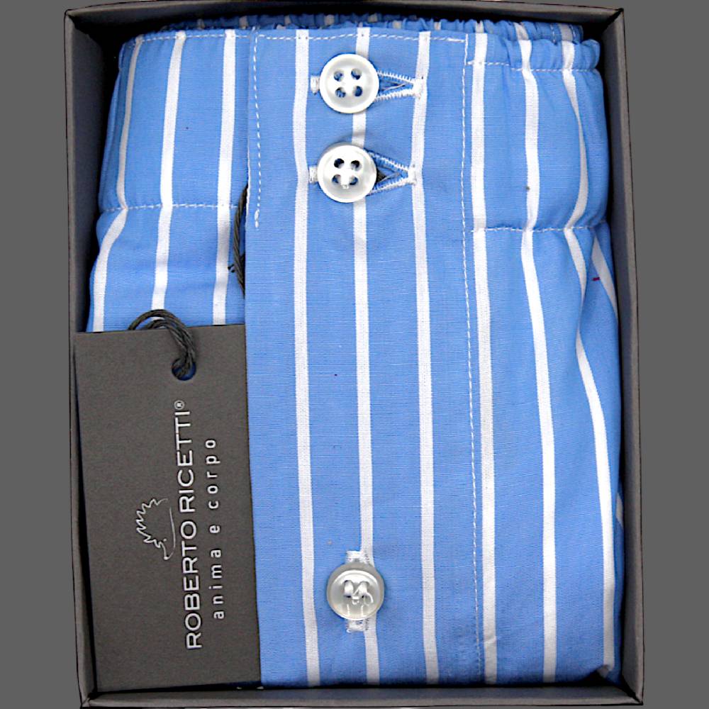 Roberto Ricetti BOXER DB1 SUPPORT - BASIC - CONTINUATIVO - RIGA FONDO AZZURRO Nuovo