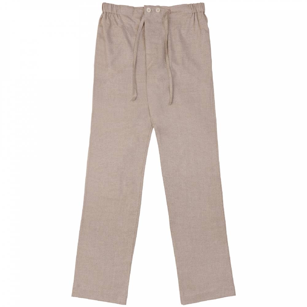 Roberto Ricetti PIGIAMA VENEZIA - COTONE CALDO BEIGE 2025